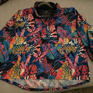 Women’s floral pattern anorak